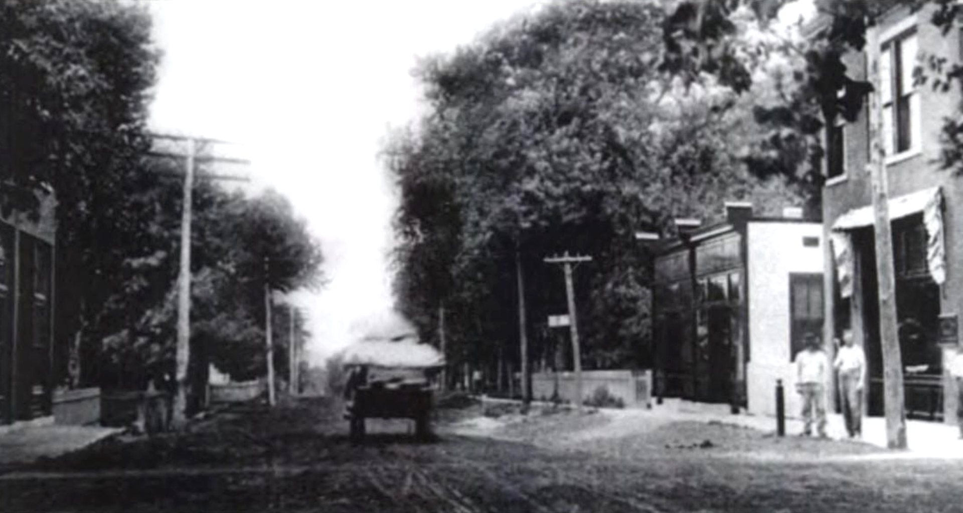 Historic rue St. Francois in the Village of Florissant, Missouri